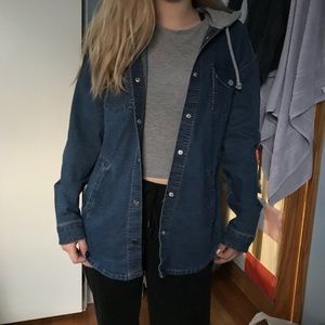 Longline Denim Jacket